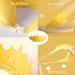 Kids Shower Cap - Adjustable Crown Shampoo Shield for Baby Bathing - Yellow - Buy Online on SooperMarket.com