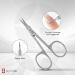 Professional Stainless Steel Curved Cuticle Scissors Manicure Cutter for Nail Toenail Trimming Eyebrow Eyelash for Women and Men - Buy Online on SooperMarket.com