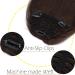 Silk-co One Piece Hair Bangs Fringe Hair Extensions Clip in Human Hair Extension #02 Dark Brown Straight Flat with Temple - Buy Online on SooperMarket.com