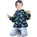 JinBei Toddler Kids Waterproof Dinosaur Jacket | Boys Windbreaker Coat | Hooded Zip Raincoat for Baby | Lightweight Sunscreen Outwear | 1-7 Years - Buy Online on SooperMarket.com