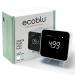 Ecosense EB100 Ecoblu home radond detector recording and displaying results every 10 minutes short and long-term continuous monitoring easy to use white