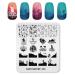 KADS Nail Art Stamping plate Nail Template Nail Art Design Tool Nail DIY Design Image Plate(NA029)