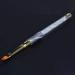 Lanlousy Pen Rhinestone Acrylic Handle Carving Painting Gel Nail Extension Manicure Liner Pen 03 3# white stripe (round head) - Buy Online on SooperMarket.com