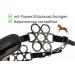 AMKA Hackamore Flora - Soft Padded Bitless Bridle with Flower Wheel | Brown | International Shipping Available - Buy Online on SooperMarket.com