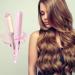 Professional 2-in-1 Hair Straightener & Curler - Intelligent Constant Temperature Quick Heating 360 Rotation - Buy Online on SooperMarket.com