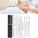 Verdant Touch Portable Blackhead Needle Set Blackhead Needle Set Stainless Steel Aluminum Box Portable Blackhead Extractor Tool Kit for Men Women - Buy Online on SooperMarket.com