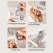 Manual Rotating Toothpaste Oil Paint Squeezer Multifun Toothpaste Tube Squeezer Tool Facial Cleanser Bathroom Squeezer Clip-on - Buy Online on SooperMarket.com