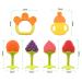 6-Pack Baby Teething Toys for Newborns | Freezer Safe Silicone Teethers for Infant and Toddler Gums | Perfect Baby Gift - Buy Online on SooperMarket.com