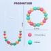2 Pack Baby Teething Necklace Set for Mom and Toddler - Sensory Chew Necklaces for Anxiety Relief and Teething - Nursing Bracelet Included - Buy Online on SooperMarket.com