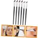 PLAFOPE 1 Set Angled Concealer Brush Eyeliner Angled Eyebrow Brush Makeup Brush Eye Brush Tool Wood Black - Buy Online on SooperMarket.com