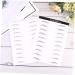 Gogogmee Artificial Eyebrow Patch 2 Sheets Black Stickers Brow Tatoo Eyebrow Makeup Tools s 3 Proof Patch - Buy Online on SooperMarket.com