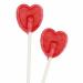 Cherry Heart Shape Lollipops/Lolly. PACK OF 30 .Ideal for Party Favours Weddings baby shower baby shower Birthdays Anniversary and Valentines decorations