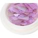 6 Boxes Irregular Seashell Slices Nail Art Glitter Sequins Seashell Nail Glitter Sequins 3D Nail Art Crushed Sea Shell 3D Laser Nail Flakes Irregular Iride - Buy Online on SooperMarket.com