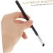 Baluue 18 Pcs Flat Eyebrow Brush Flat Concealer Brush Makeup Tool Cosmetics Tool Black Artificial Fiber - Buy Online on SooperMarket.com