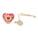 Buy Exquisite Red Silicone Bling Baby Pacifier Set | Comfortable for Sleeping | International Shipping Available - Buy Online on SooperMarket.com