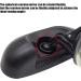 Baby Backseat Mirror - 360 Rotatable Rearview Safety Mirror with Adjustable Angle and Suction Cup - Black - Buy Online on SooperMarket.com