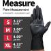 Supmedic Black Nitrile Exam Gloves 5 mil Powder-Free Latex-Free Box of 100 pcs - Large Size - Buy Online on SooperMarket.com