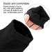 Gel Heel Socks - Moisturizing Silicone Foot Care for Pain Relief - Universal Black Heel Socks - Buy Online on SooperMarket.com