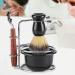 Premium WBTY 4-Part Shaving Set for Men | Manual Razor Stainless Steel Stand Brush & Bowl | Perfect Birthday & Father's Day Gift - Buy Online on SooperMarket.com