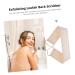 Shop Mikinona Luffa Bath Towel Scrubber | Exfoliating Sponge Pad for Spa Quality Cleanse | International Shipping Available - Buy Online on SooperMarket.com
