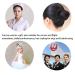 100 Pcs Hair Nets - Invisible Elastic Edge Mesh for Wig & Bun Fixation - Black Ladies Hair Accessories - Buy Online on SooperMarket.com