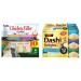 INABA Natural Premium Hand-Cut Grilled Chicken Fillet Cat Treats/Topper & Dashi Delights for Cats Shredded Chicken with Bonito Flake Broth 2.5 Ounce Cup 12 Cups Total Seafood Variety