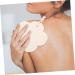 Beavorty Flower Shaped Cotton Loofah Sponge for Exfoliating Body - Light Yellow 13x13cm - Buy Online on SooperMarket.com