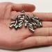 50pcs 4mm x 9mm Rhodium Plated Glue-in Necklace Cord Crimp End Caps - Tassel Beads Crimps - Buy Online on SooperMarket.com