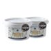 Med Cuisine Tahini (88.18 Ounce) - All Natural 100% Roasted Humera Single Origin Sesame Seeds Paste - Vegan, Gluten-Free, Peanut free, Nut free, Soy free (2 PACK) 5.5 Pound (Pack of 2)