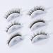 Self Adhesive Eyelashes - No Glue No Eyeliner Reusable Natural Look Lashes (3 Pairs) - Lightweight & Portable - Buy Online on SooperMarket.com