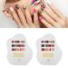 2 x Nail Holder - Acrylic Nail Tip Scoring Panel for Home Nail Studio | Beginner-Friendly Nail Art Display Rack - Buy Online on SooperMarket.com