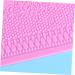 3pcs Christmas Decor Silicone Mold Silicone Cupcake Cookie Molds Cake Decorating Supplies Cookie Decorating Cookie Cutters Silicone Cake Emossing Mold Candy Decorative Items Pinkx3pcs mediumx3pcs - Buy Online on SooperMarket.com