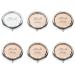 JEKUGOT Makeup Mirror for Bachelorette Parties Bridal Showers Team Brides Bridesmaids 6 Pocket Sizes 6-Piece