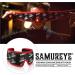 Bruder Samureye Gaming Enhancement Mask | Improve Gaming Performance and Reaction Times | Microwaveable Moist Heat | Rejuvenates and Refreshes Eyes | Adjustable and Hand Washable - Buy Online on SooperMarket.com