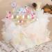 Bubble Balls Cupcake Toppers Set - 16Pcs Pink Cake Insert Toppers for Wedding, Anniversary, Mother's Day, Birthday Party Decorations - Buy Online on SooperMarket.com