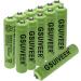 AAA Rechargeable Solar Light Batteries 1.2V 600mAh - 12 Pack for Outdoor Garden & String Lights - Buy Online on SooperMarket.com