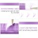 Ombre Purple 0.07C Colored Eyelash Extensions 15mm - Fast Fanning Easy Fan Lashes - Buy Online on SooperMarket.com