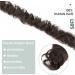 SEGO Hairpiece Extensions - Real Hair Long Messy Bun Updo Voluminous Dark Brown #2 - International Shipping Available - Buy Online on SooperMarket.com