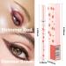 2Pcs Glitter Liquid Eyeliner Pen Set in Dark Red & Brown | Waterproof, Smudge Proof, Long Lasting | Metallic Satin Finish, High Pigmentation | Colorful Sparkle Eye Liner - 2 Count - Buy Online on SooperMarket.com