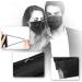 Disposable Face Masks  100 Packs Face Masks Disposable Masks-Black 100pcs - Buy Online on SooperMarket.com