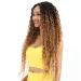 Joedir Lace Front Wigs Ombre Blonde 28'' Long Small Curly Wavy Synthetic Wigs For Black Women 130% Density Wigs(Ombre Gold Color) 28 Inch (Pack of 1) Ombre gold