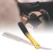 Premium Straight Edge Razor for Men - Manual Hair Cutting Trimmer & Gradient Blade for Eyebrows & Beards - Silver - Buy Online on SooperMarket.com