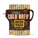 Grady's Cold Brew Coffee Spouch with 2 Bean Bags + Pour Bag - 4 Servings 4oz (Pack of 1) - Buy Online on SooperMarket.com