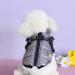 2 in 1 Dog Jacket with Harness for Small Dogs - Warm Outdoor Sports Vest Coat - XXL Silver - Buy Online on SooperMarket.com