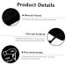 PLAFOPE 3 Pcs Hair Dryer Storage Bag Makeup Bag for Purse Hairdryer Bag Purse Organizer Bags Black Flannel - Buy Online on SooperMarket.com
