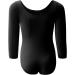 WEGETIT Girls Gymnastics Leotard Toddler Ballet Long Sleeve Dance Tutu - Black (8-10 Years) - Buy Online on SooperMarket.com