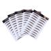 PLAFOPE 5pcs Eyebrow Stickers Best Eyebrow Transfers Eyebrow Transfer Stickers 3d Tool Eyebrow Trimming