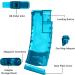 Ludex 6mm Airsoft BBs Speed Loader - 500 Rounds Large Capacity with Adapter | Fast Magazine Loading - Blue - Buy Online on SooperMarket.com