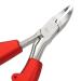 Toenail Cuticle Scissors Lightweight Pliers File for Callus for Exfoliating for Soften Skin for Men(red)