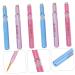 NOLITOY Retractable Lip Brush Set - 6 Pcs Portable Lip Makeup Applicators for Lip Gloss & Lipsticks - Buy Online on SooperMarket.com